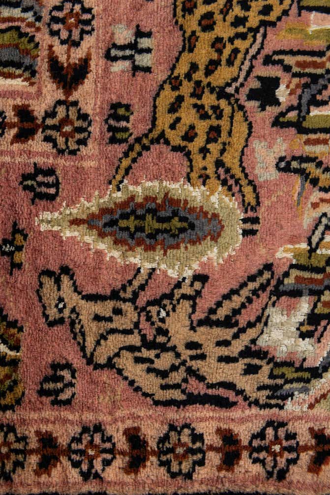 3' 3 x 5' 4 Hand Knotted Bokhara Oriental Rug