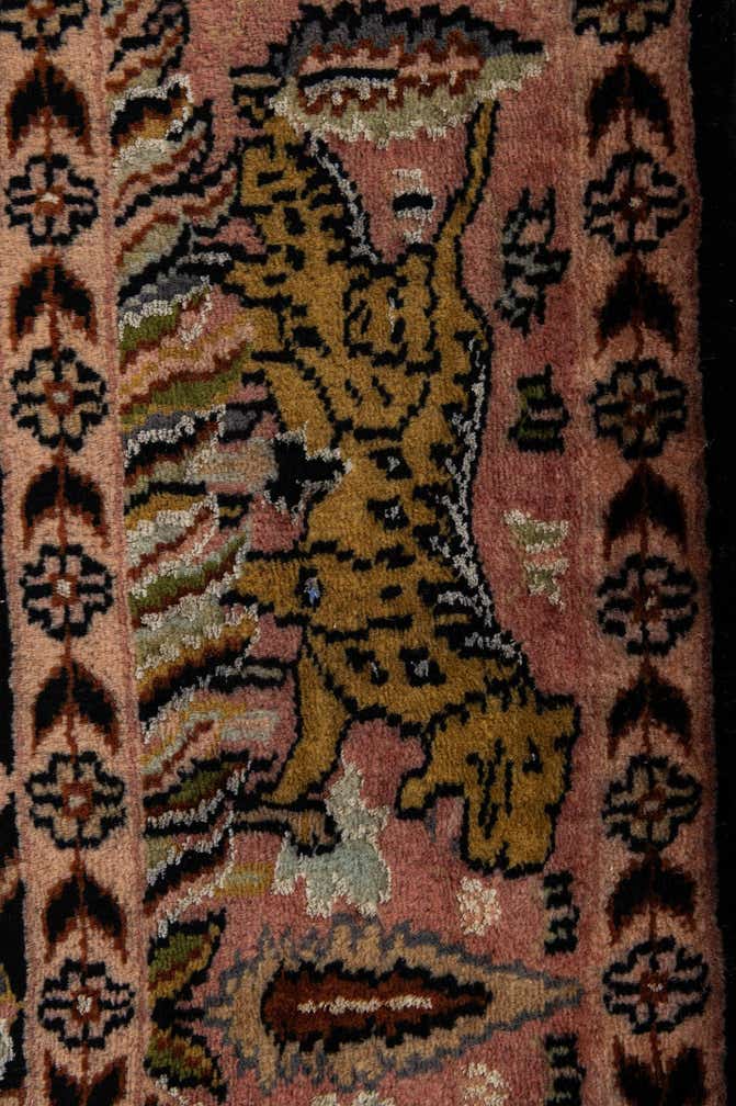 3' 3 x 5' 4 Hand Knotted Bokhara Oriental Rug