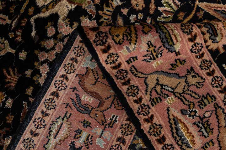 3' 3 x 5' 4 Hand Knotted Bokhara Oriental Rug