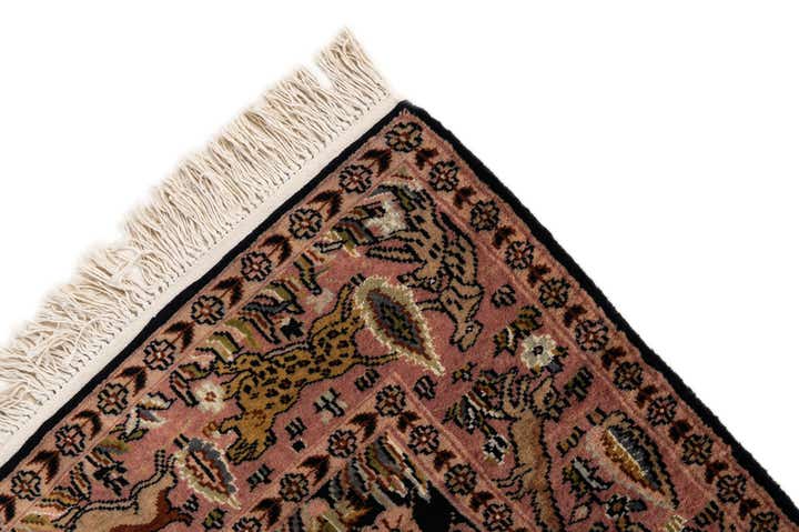 3' 3 x 5' 4 Hand Knotted Bokhara Oriental Rug