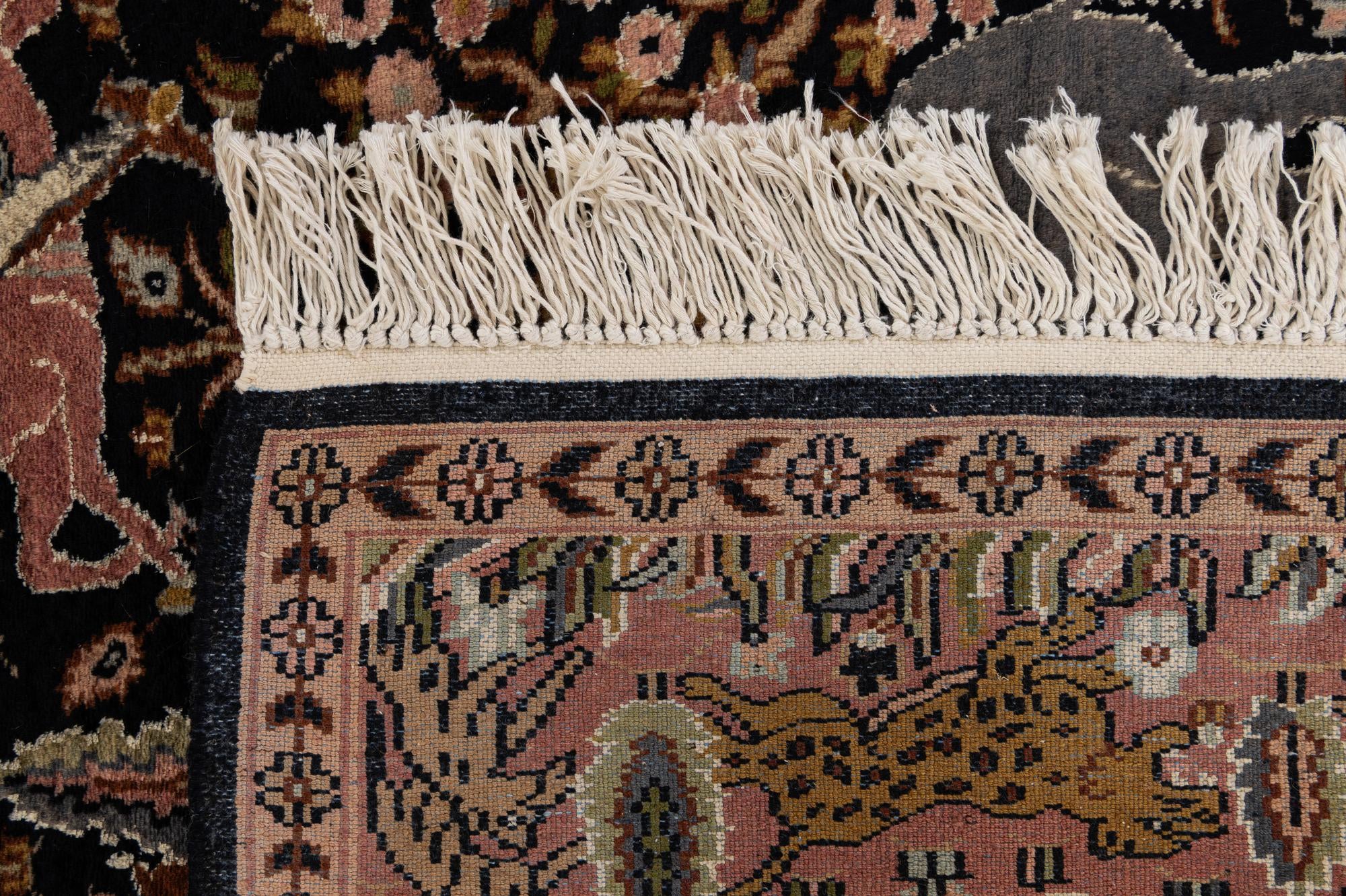 3' 3 x 5' 4 Hand Knotted Bokhara Oriental Rug