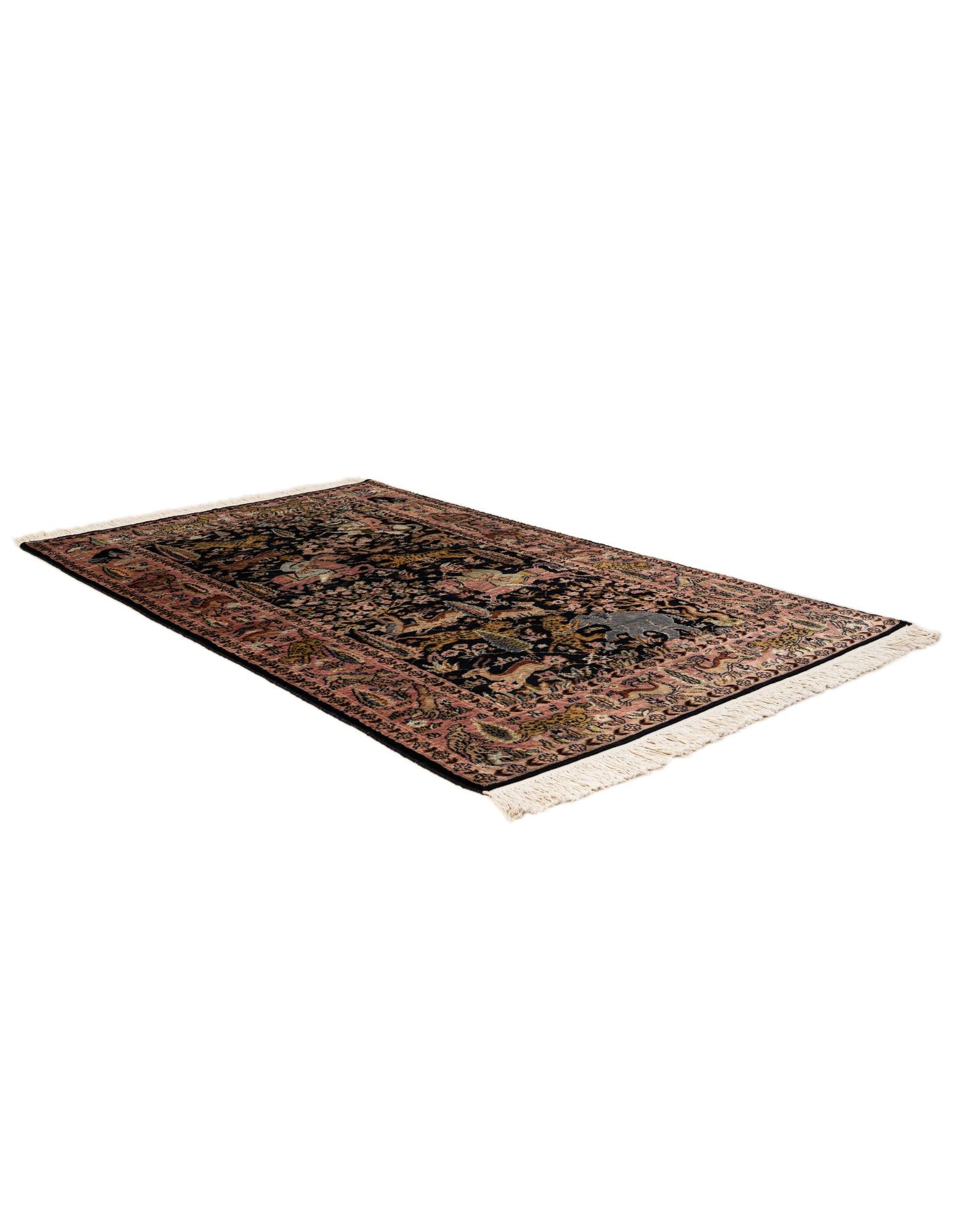 3' 3 x 5' 4 Hand Knotted Bokhara Oriental Rug