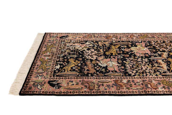 3' 3 x 5' 4 Hand Knotted Bokhara Oriental Rug