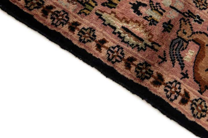 3' 3 x 5' 4 Hand Knotted Bokhara Oriental Rug