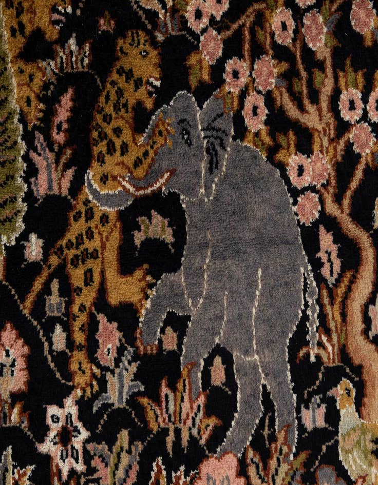 Detail image of 3' 3 x 5' 4  Hand Knotted Bokhara Oriental Rug