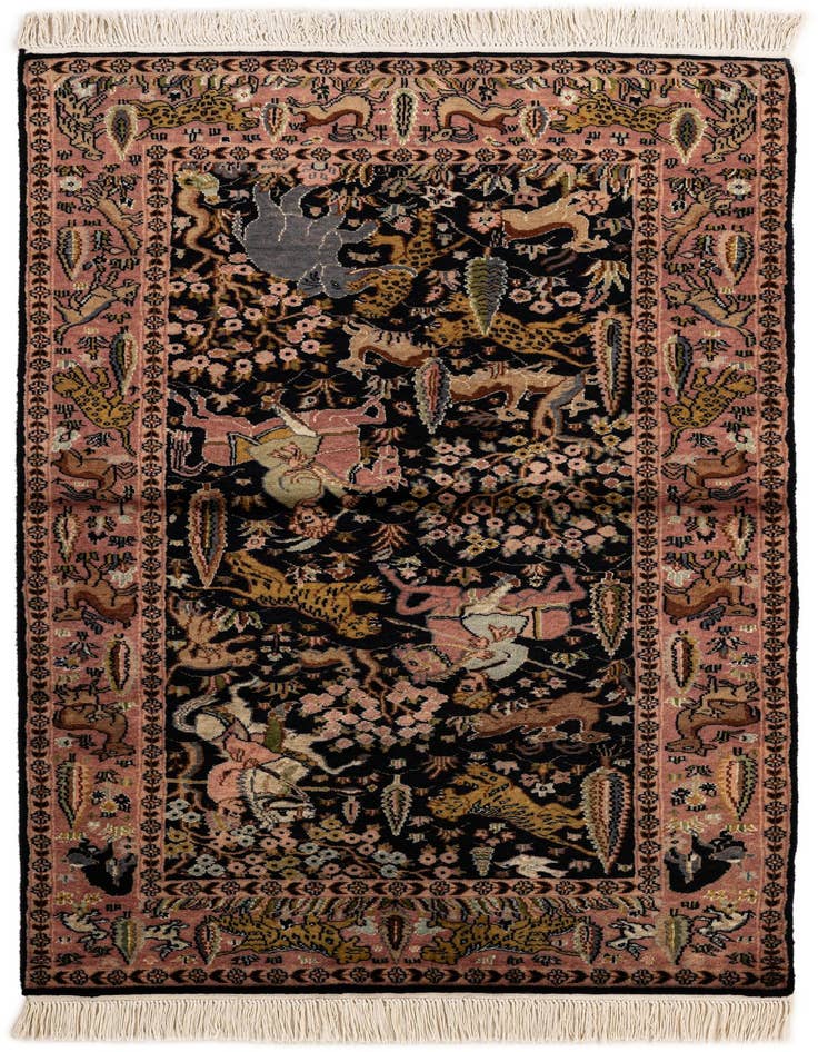 Detail image of 3' 3 x 5' 4 Hand Knotted Bokhara Oriental Rug