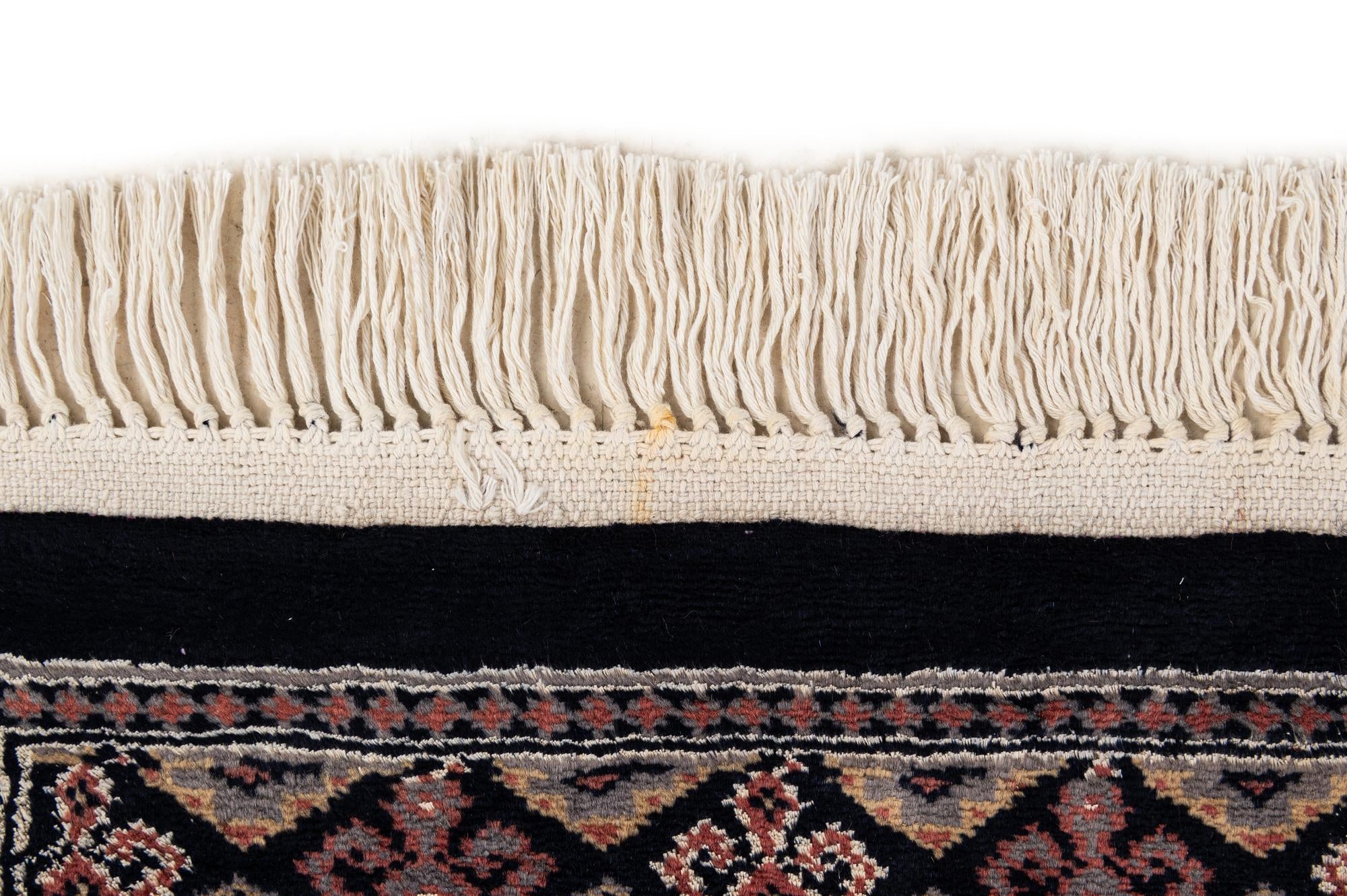 3' 2 x 5' 3 Hand Knotted Bokhara Oriental Rug