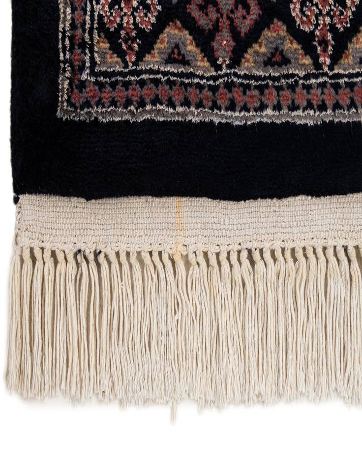 Detail image of 3' 2 x 5' 3  Hand Knotted Bokhara Oriental Rug