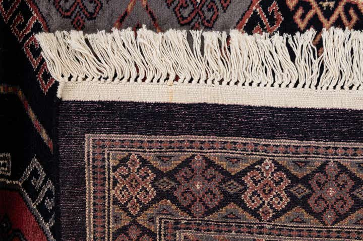 3' 2 x 5' 3 Hand Knotted Bokhara Oriental Rug