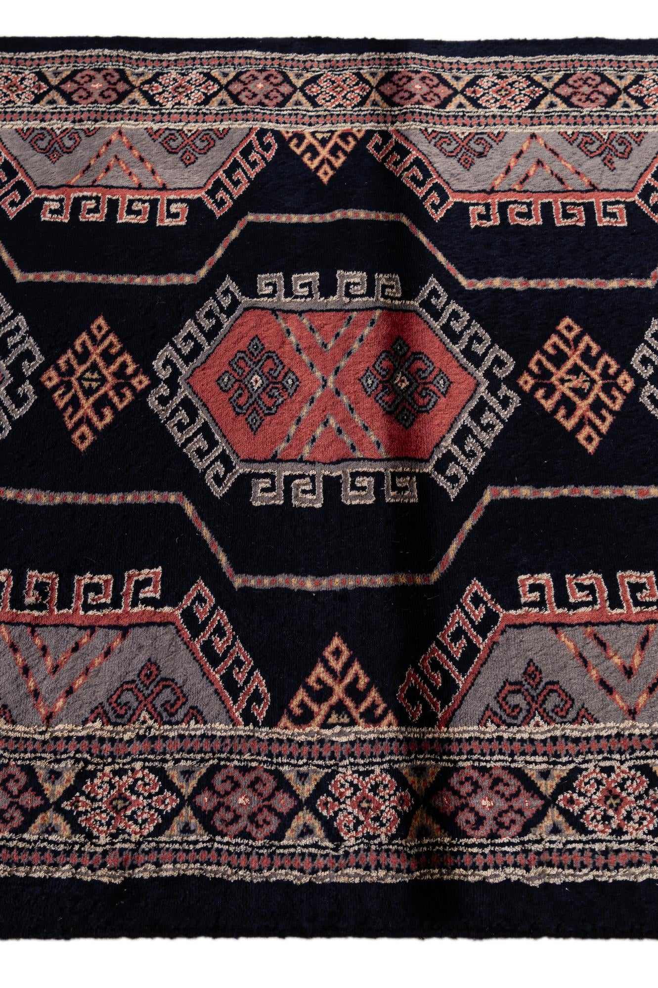 3' 2 x 5' 3 Hand Knotted Bokhara Oriental Rug