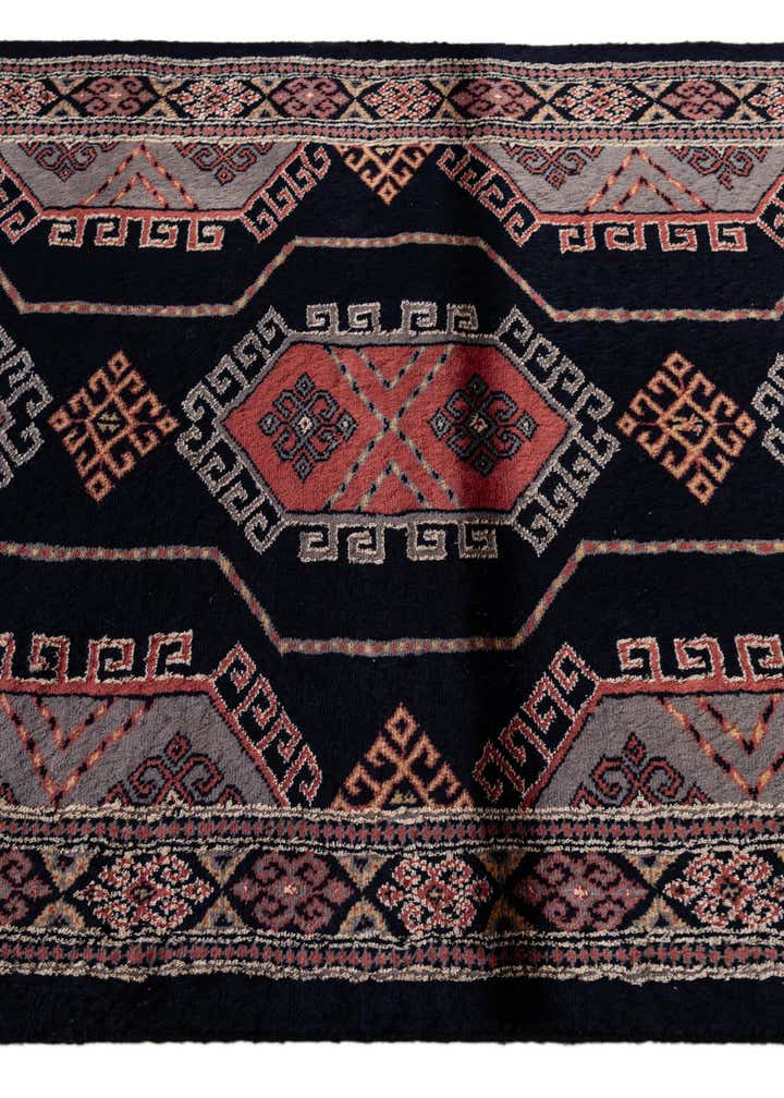 3' 2 x 5' 3 Hand Knotted Bokhara Oriental Rug