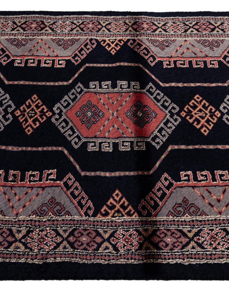 Detail image of 3' 2 x 5' 3  Hand Knotted Bokhara Oriental Rug