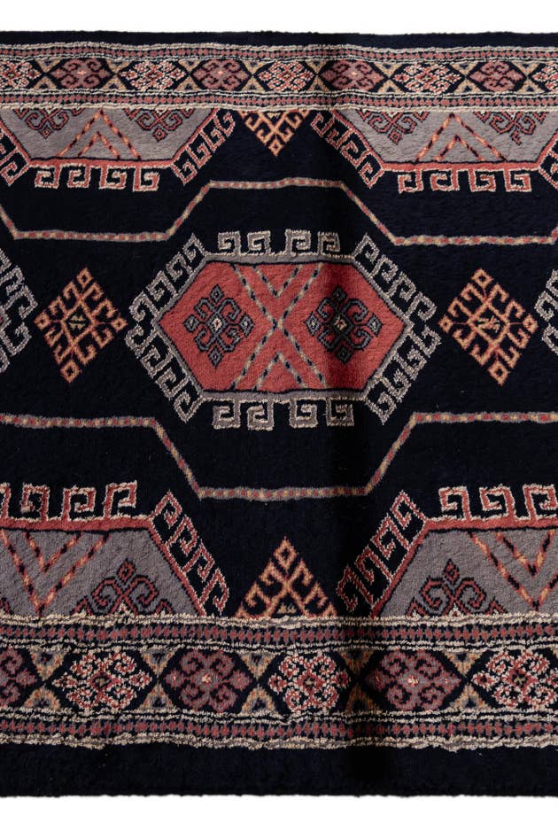 Detail image of 3' 2 x 5' 3 Hand Knotted Bokhara Oriental Rug