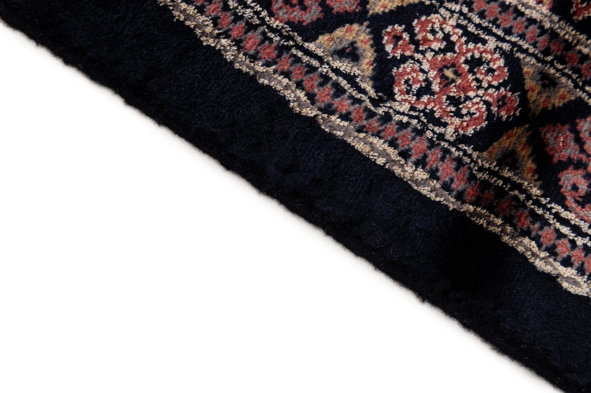 3' 2 x 5' 3 Hand Knotted Bokhara Oriental Rug