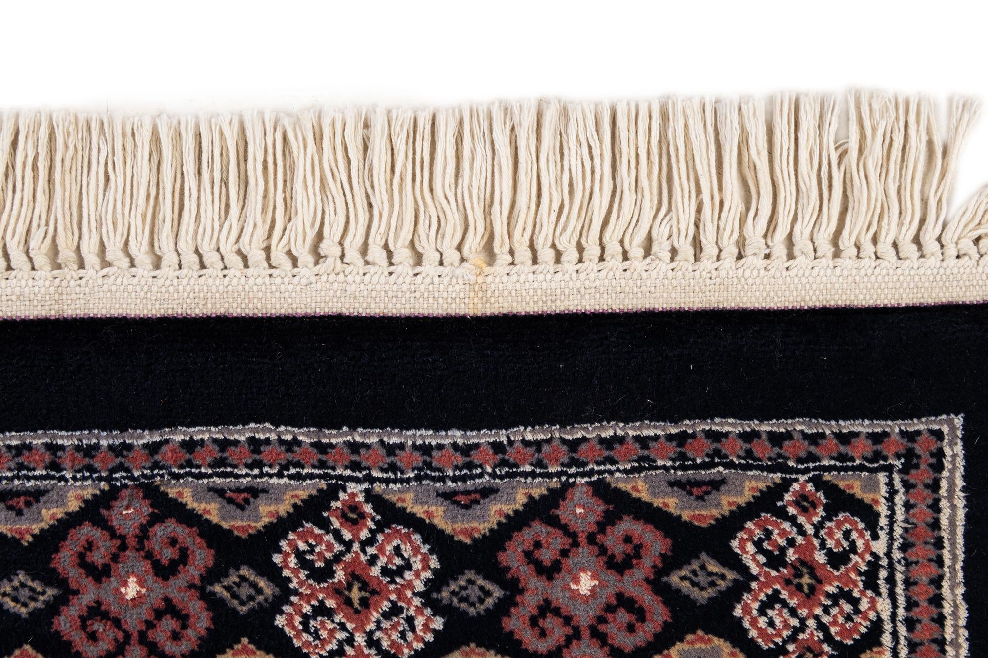 3' 2 x 5' 3 Hand Knotted Bokhara Oriental Rug