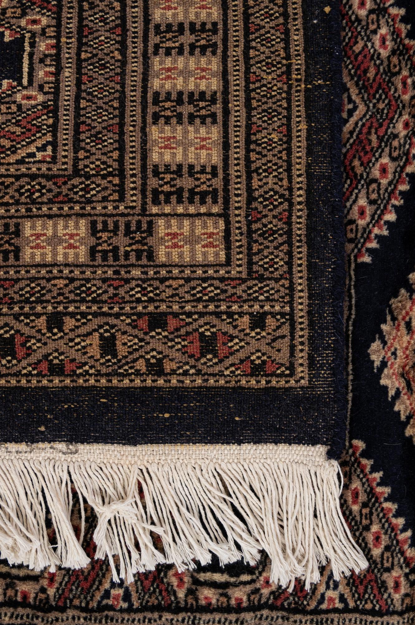 3' 1 x 4' 9 Hand Knotted Bokhara Oriental Wool Rug