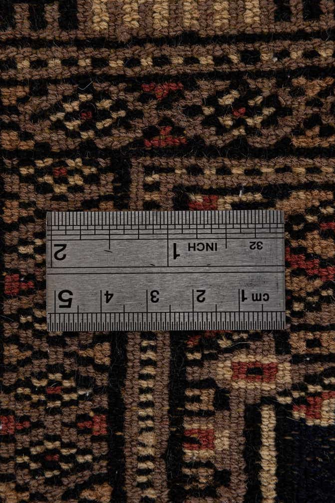 3' 1 x 4' 9 Hand Knotted Bokhara Oriental Wool Rug