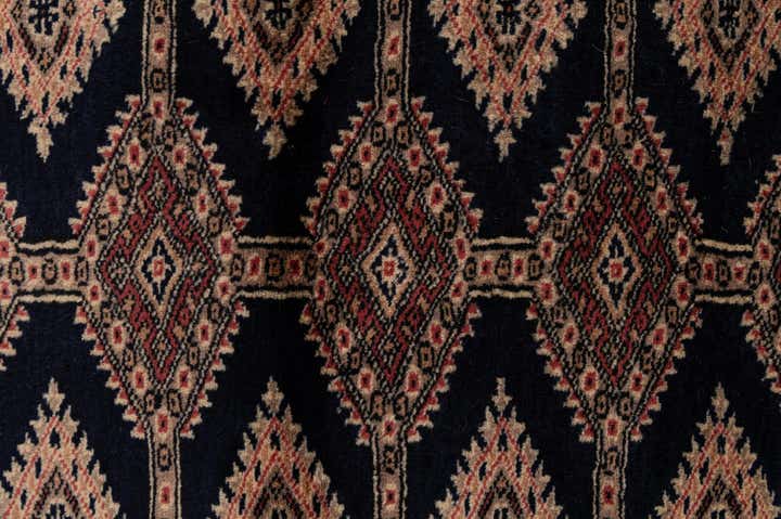 3' 1 x 4' 9 Hand Knotted Bokhara Oriental Wool Rug