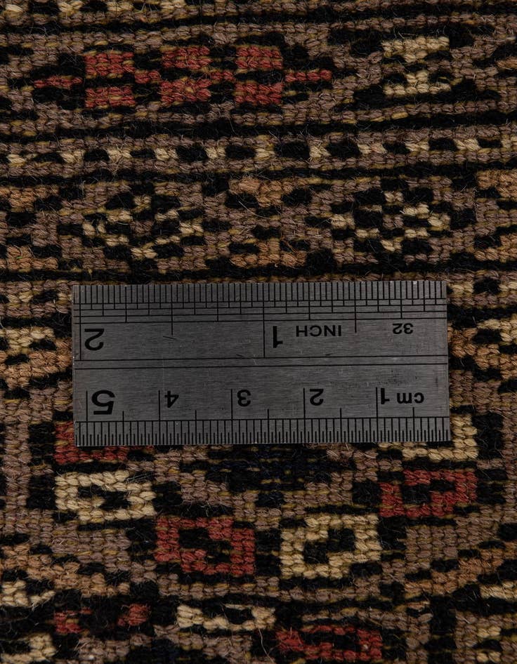 Detail image of 3' 2 x 5'  Hand Knotted Bokhara Oriental Wool Rug