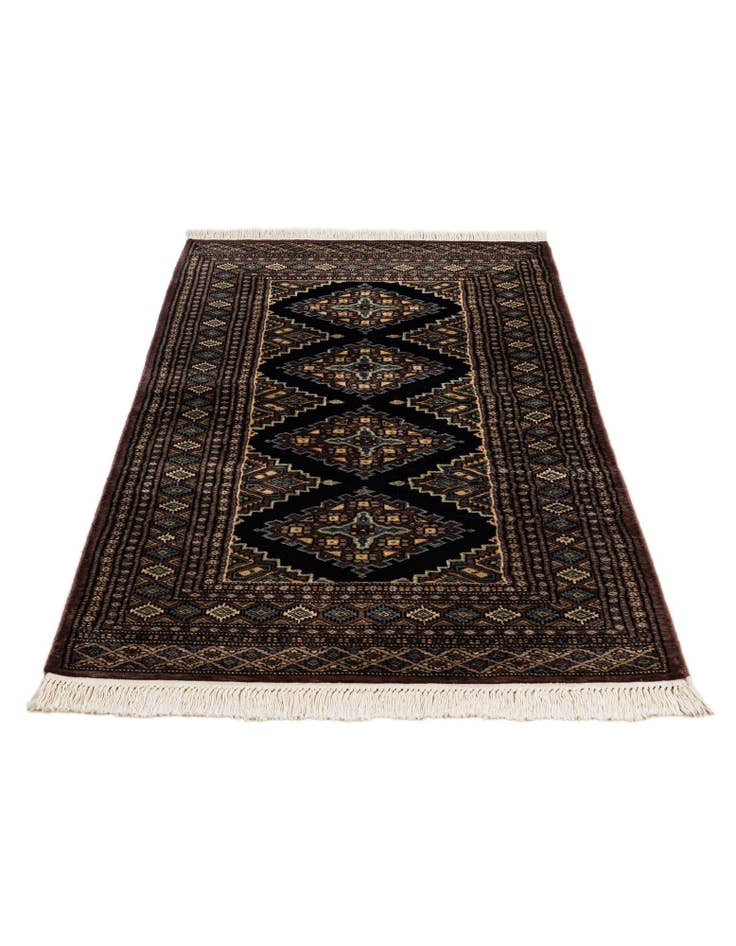 Detail image of 3' x 5' 3 Hand Knotted Bokhara Wool Rug