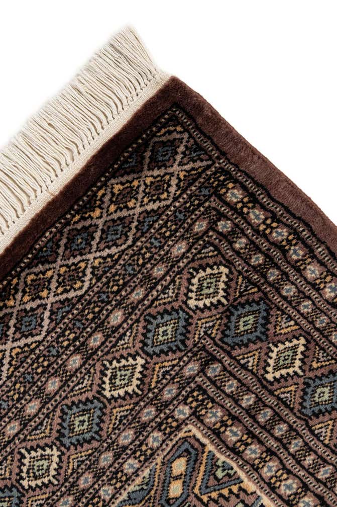 3' x 5' 3 Hand Knotted Bokhara Wool Rug