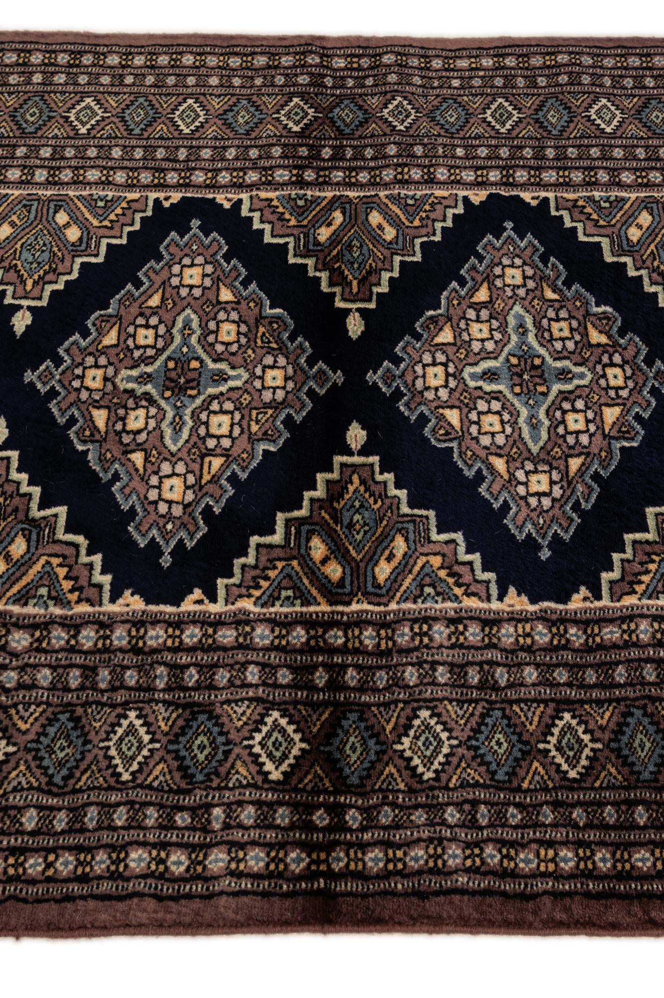 3' x 5' 3 Hand Knotted Bokhara Wool Rug
