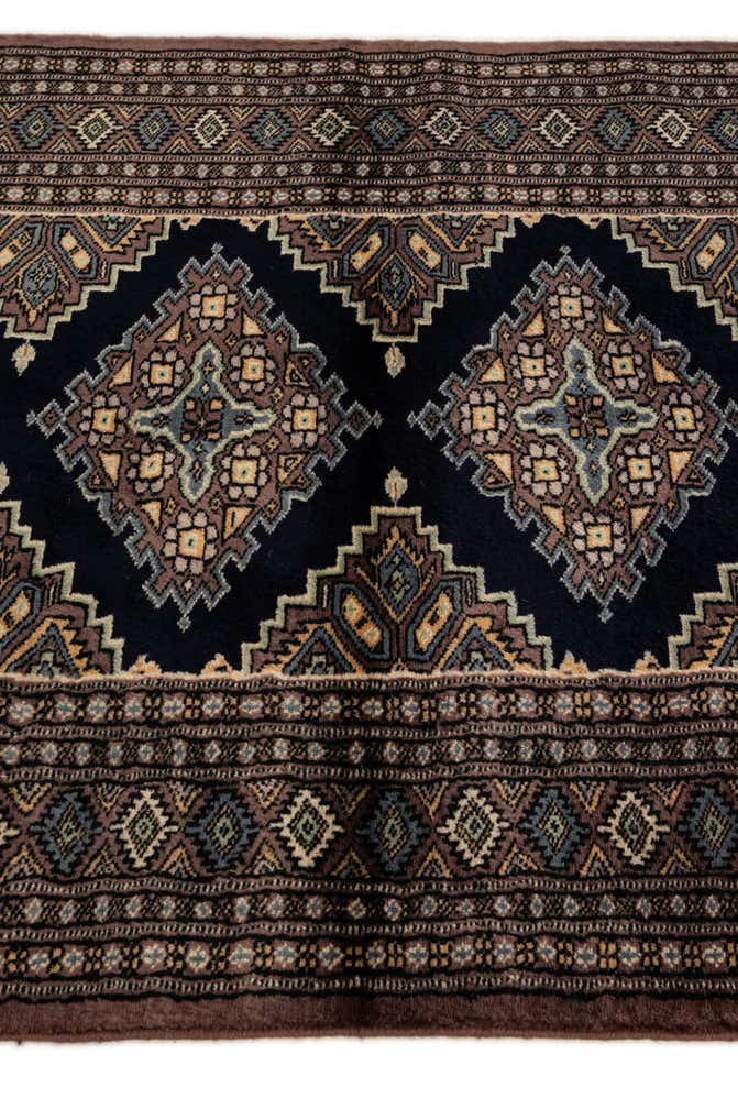 3' x 5' 3 Hand Knotted Bokhara Wool Rug