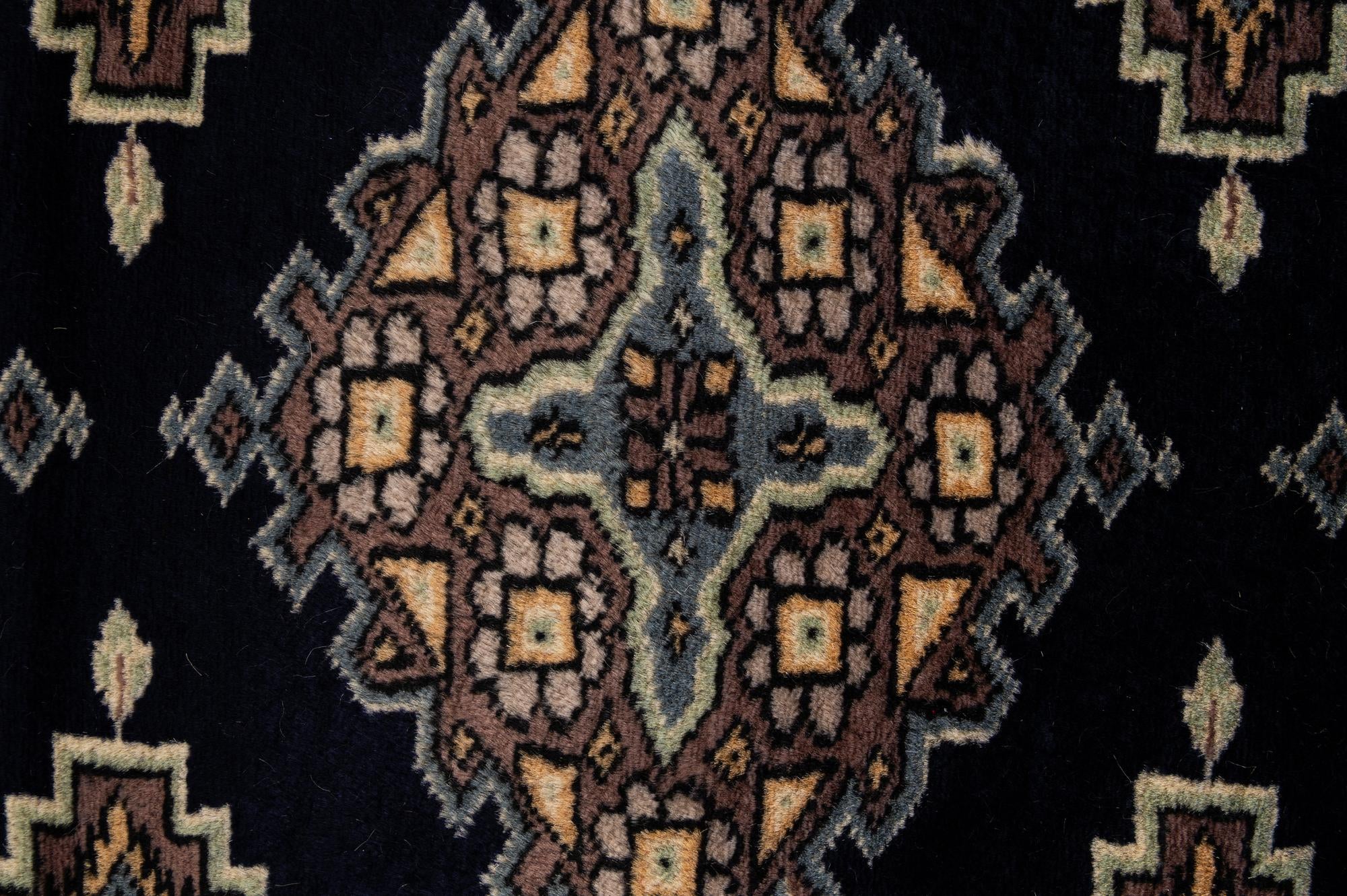 3' x 5' 3 Hand Knotted Bokhara Wool Rug