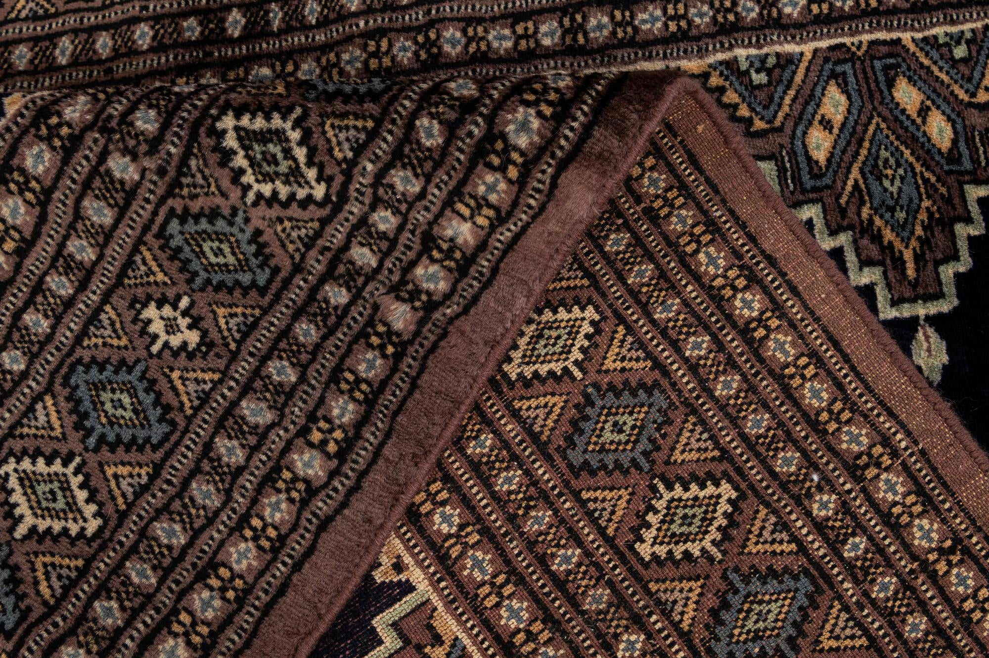 3' x 5' 3 Hand Knotted Bokhara Wool Rug
