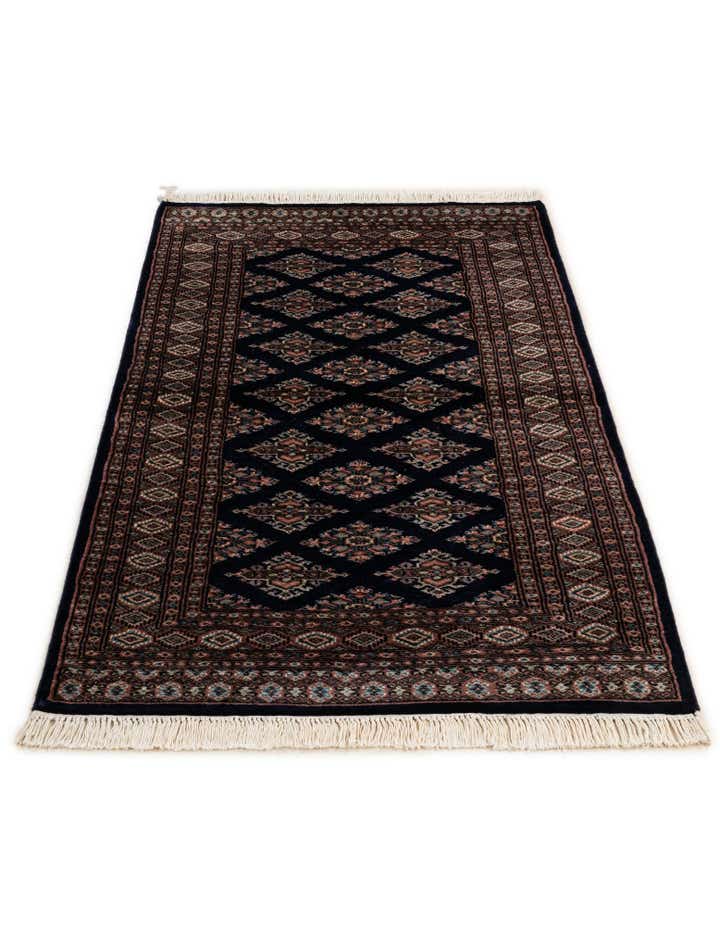 3' x 5' 2 Hand Knotted Bokhara Oriental Rug