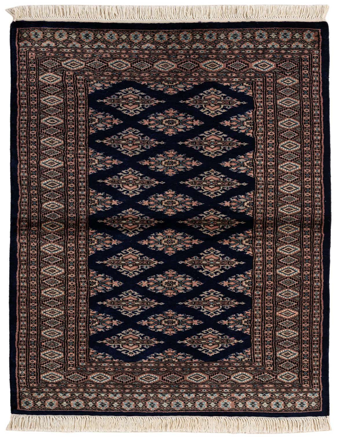 3' x 5' 2 Hand Knotted Bokhara Oriental Rug