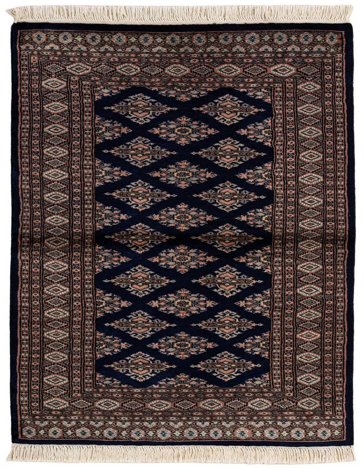 Detail image of 3' x 5' 2 Hand Knotted Bokhara Oriental Rug