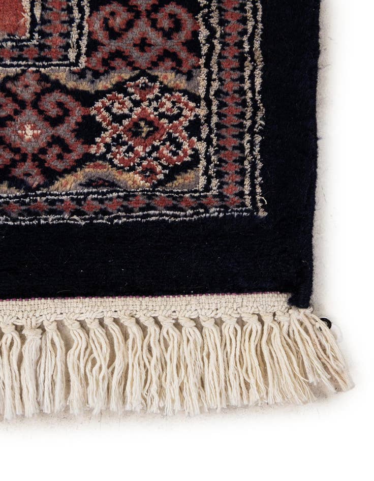 Detail image of 3' x 5' Hand Knotted Bokhara Oriental Rug