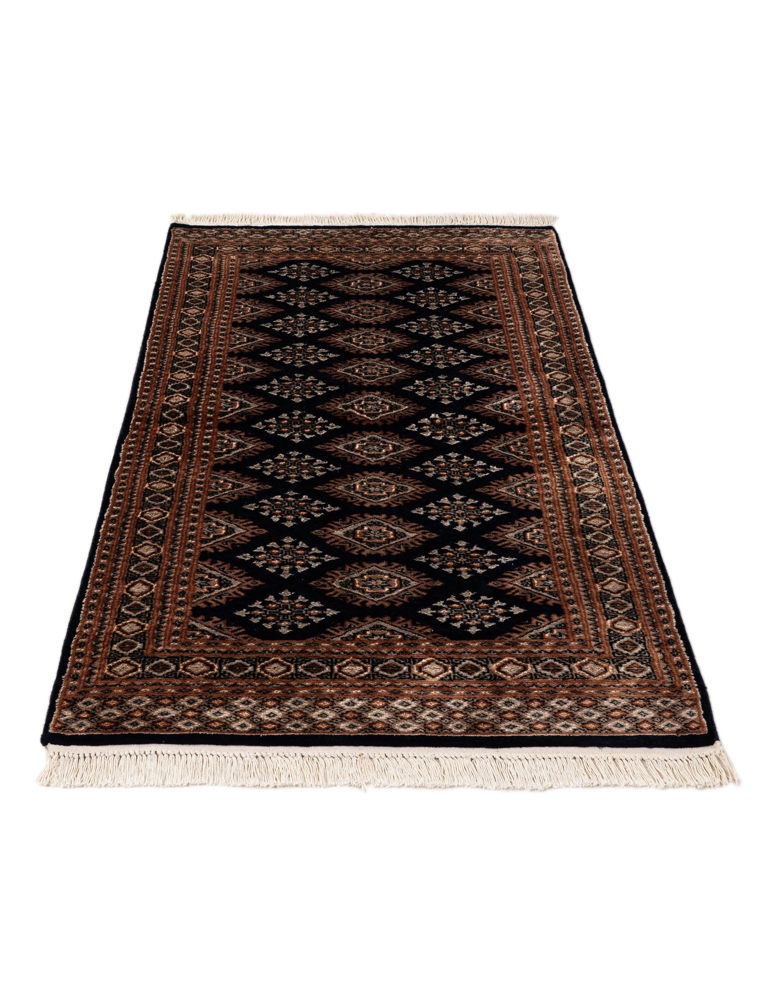 3' x 5' 3 Hand Knotted Bokhara Oriental Rug