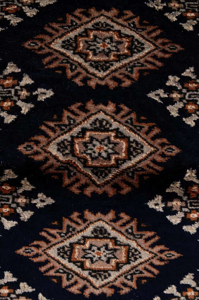3' x 5' 3 Hand Knotted Bokhara Oriental Rug