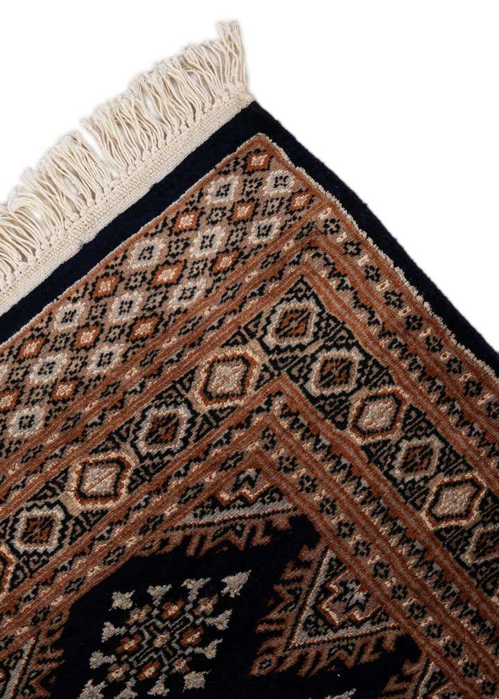 3' x 5' 3 Hand Knotted Bokhara Oriental Rug