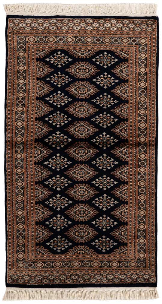 3' x 5' 3 Hand Knotted Bokhara Oriental Rug