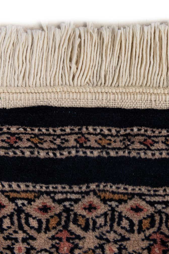 4' 3 x 5' 11 Hand Knotted Bokhara Oriental Wool Rug