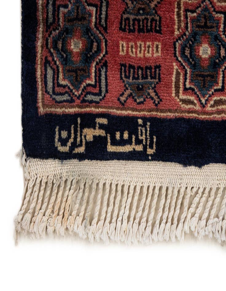 Detail image of 4' 4 x 5' 5  Hand Knotted Bokhara Oriental Wool Rug