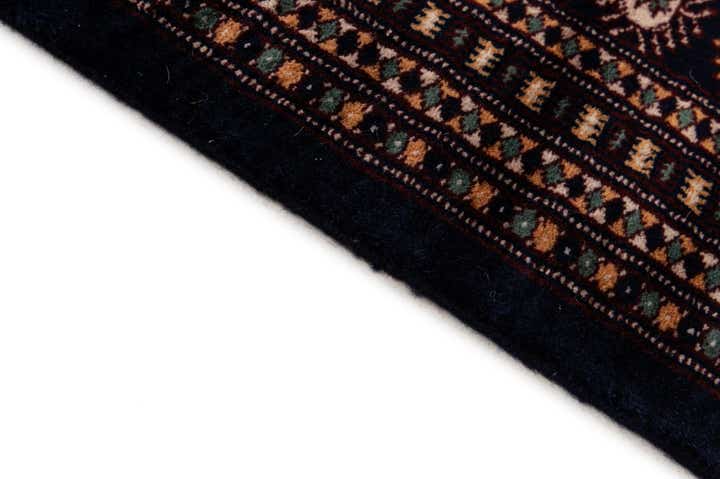 4' 4 x 6' 4 Hand Knotted Bokhara Oriental Wool Rug