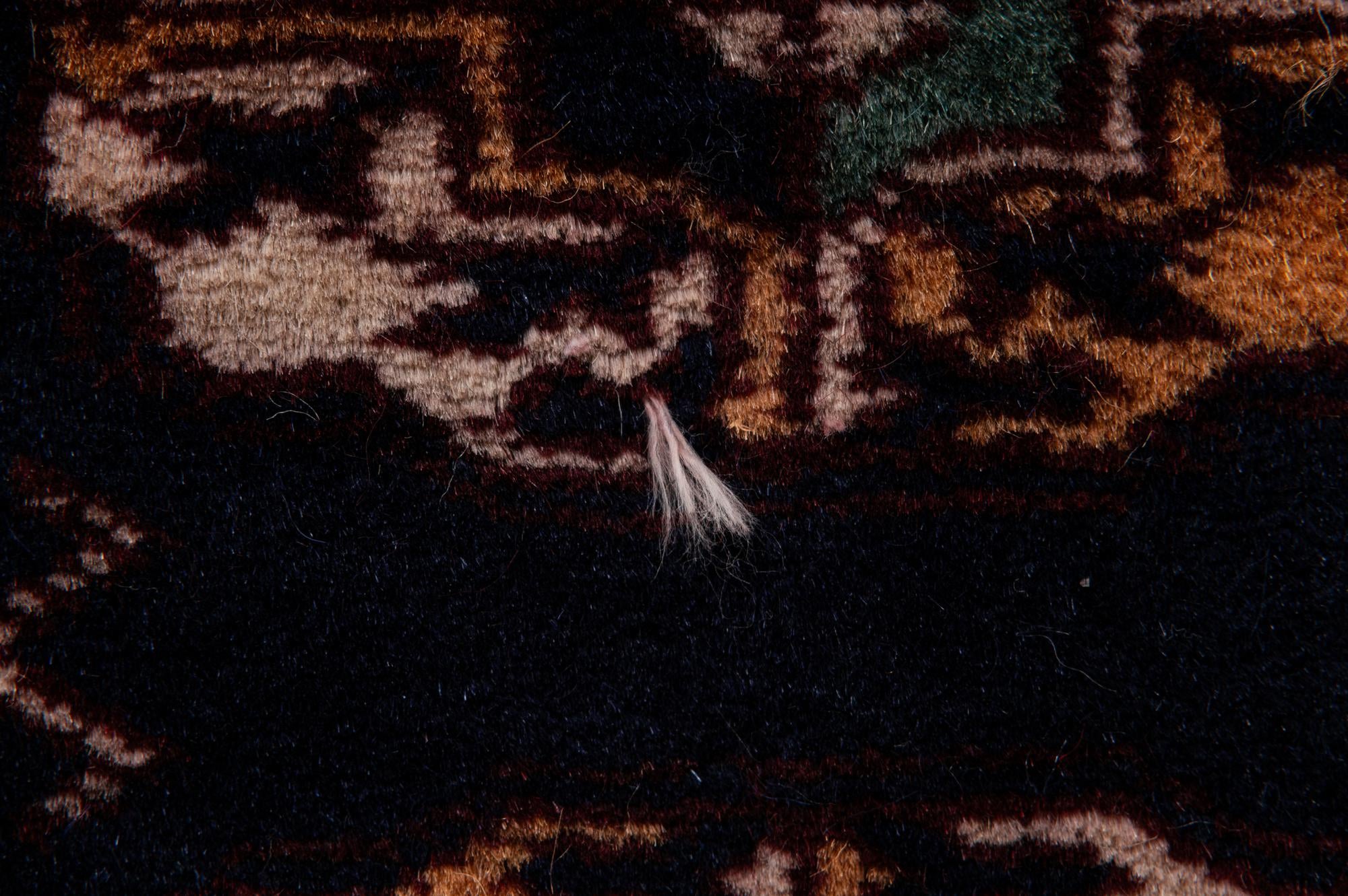 4' 4 x 6' 4 Hand Knotted Bokhara Oriental Wool Rug