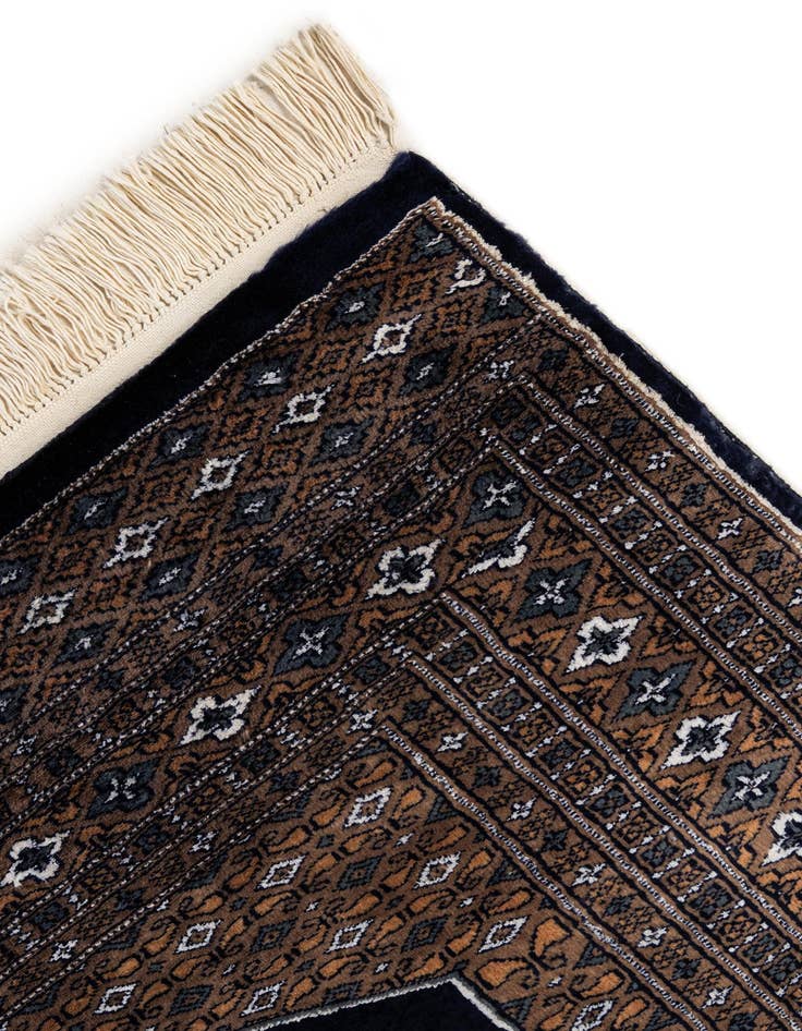 Detail image of 4' x 6' Hand Knotted Bokhara Oriental Rug