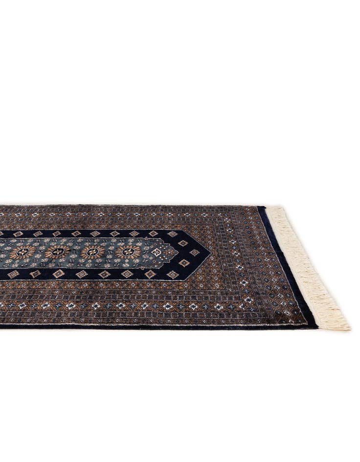 Detail image of 4' x 6' Hand Knotted Bokhara Oriental Rug