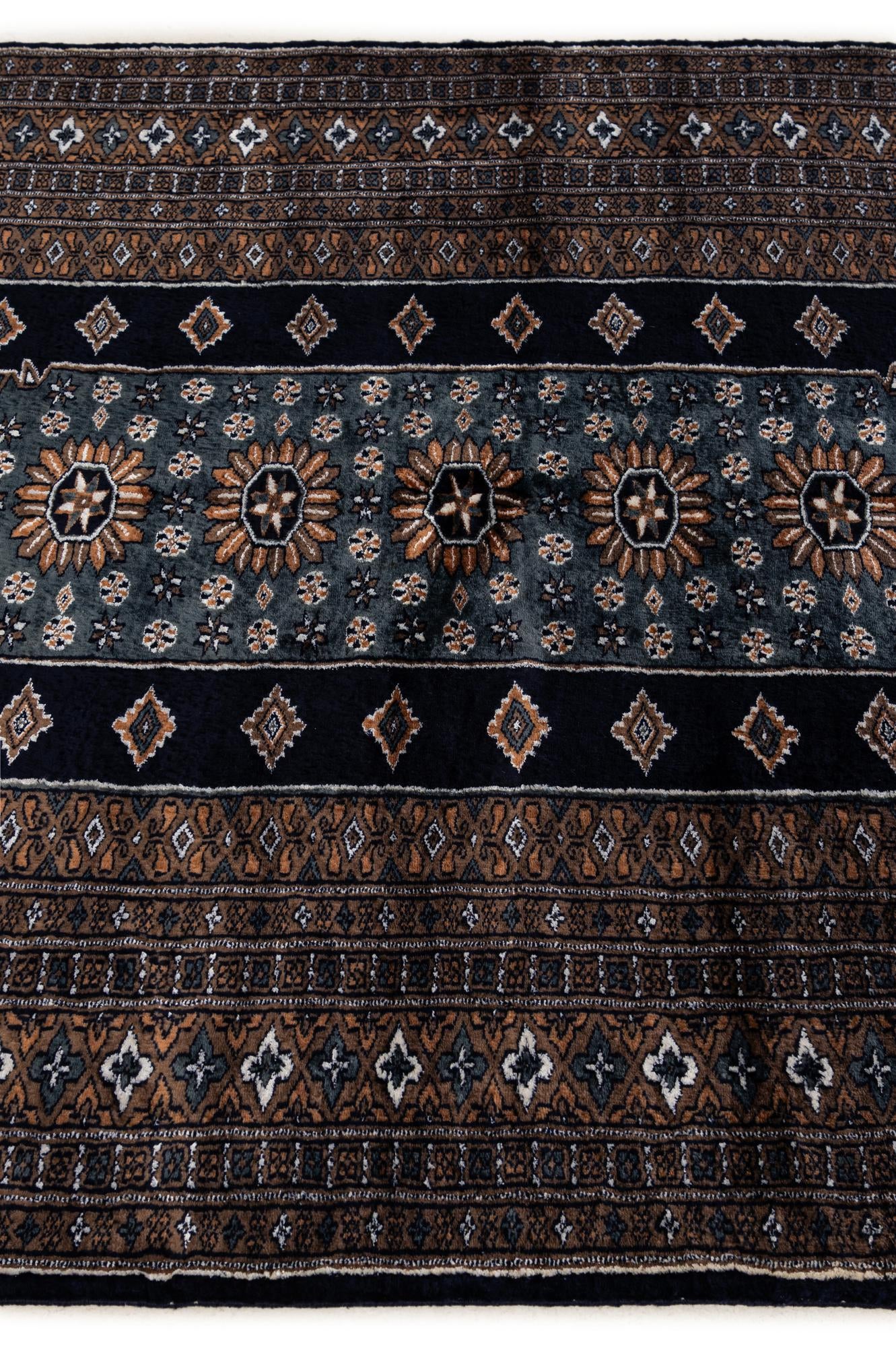 4' x 6' Hand Knotted Bokhara Oriental Rug