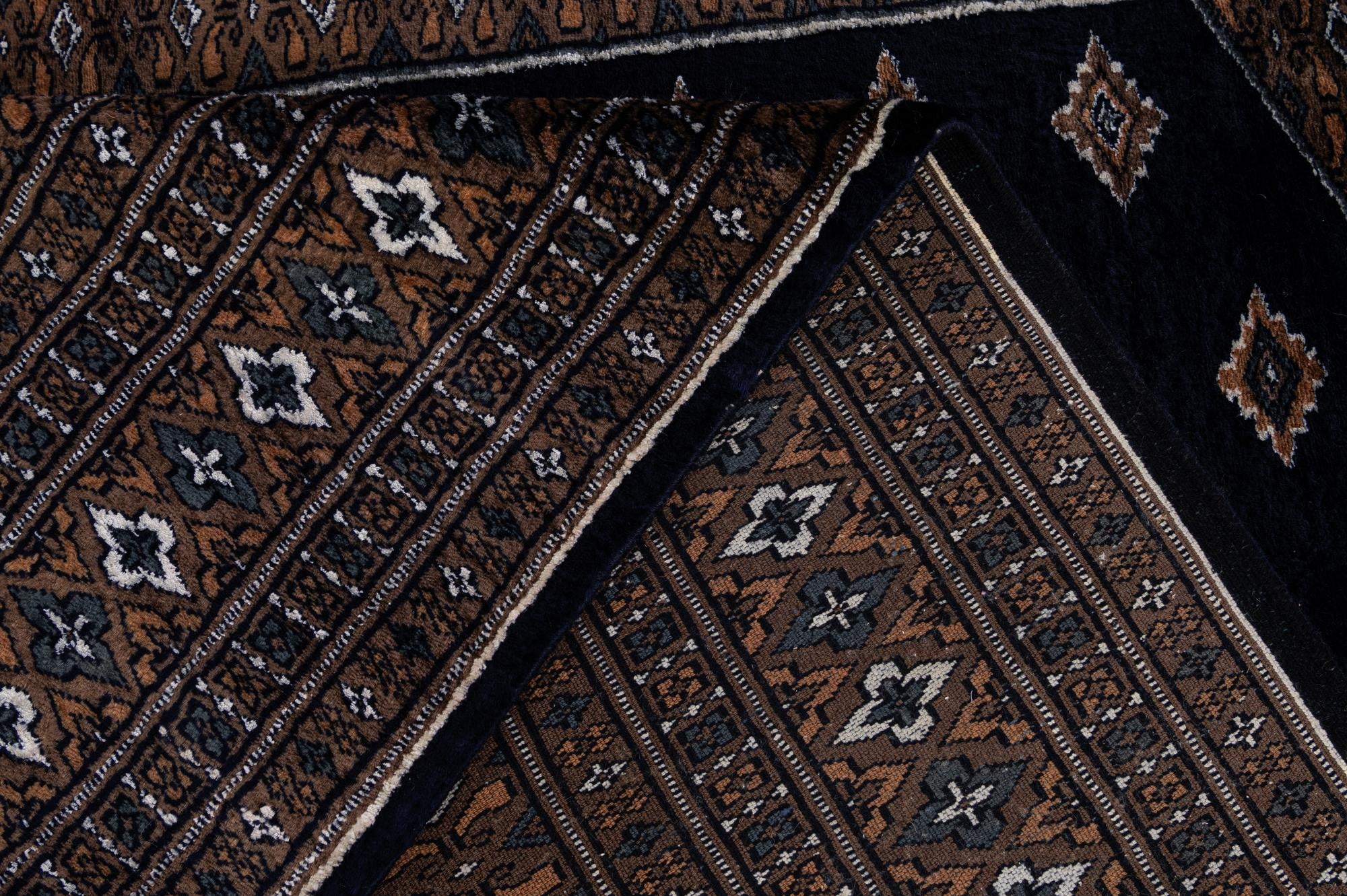 4' x 6' Hand Knotted Bokhara Oriental Rug