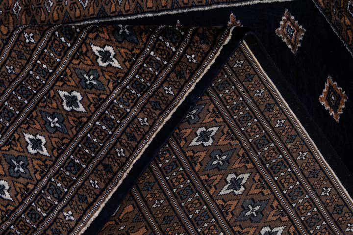 4' x 6' Hand Knotted Bokhara Oriental Rug