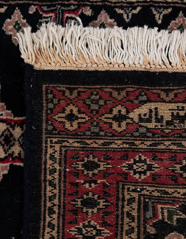 Detail image of 2' 2 x 3'  Hand Knotted Bokhara Oriental Wool Rug