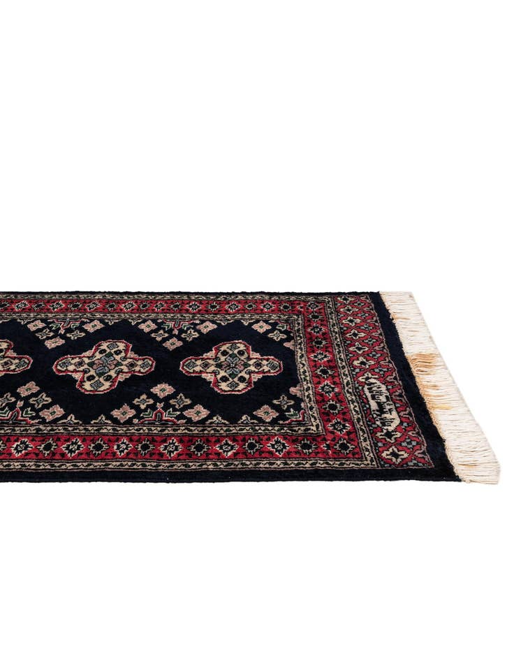 Detail image of 2' 2 x 3'  Hand Knotted Bokhara Oriental Wool Rug