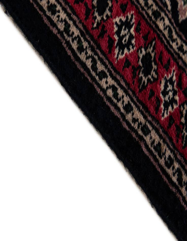 Detail image of 2' 2 x 3'  Hand Knotted Bokhara Oriental Wool Rug