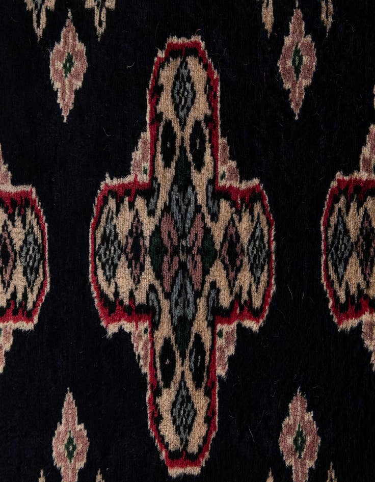 Detail image of 2' 2 x 3'  Hand Knotted Bokhara Oriental Wool Rug